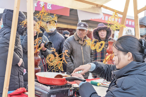 Das Shandong Rural Culture Tourism Festival zum chinesischen Frühlingsfest 2024 fand statt